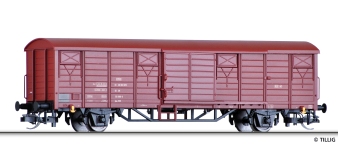 Tillig 17180 - TT - Gedeckter Güterwagen Gbs 1500, DR, Ep. IV
